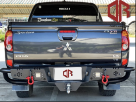 Pare-choc AR R-1 Mitsubishi triton (2004-2014)  - charges statique 150kg et charges tracté 2500kg