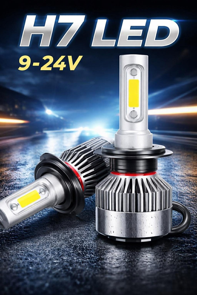 Ampoule H7 led 9-24V