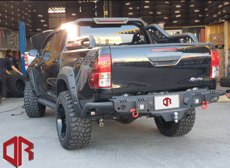 Pare-choc AR R-1 toyota Hilux Revo (2018-2019) - charges statique 150kg et charges tracté 2500kg