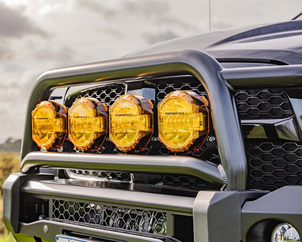 Driving Light Lens Cover - 9" Scope (Amber  X2)