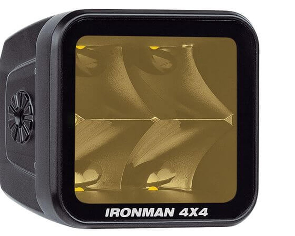 Lampe LED Cube Lumineuse (40W Ambre Spot)