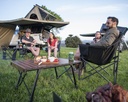 Table de camping en aluminium (réglable en hauteur)